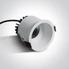 6,5W LED įleidžiamas šviestuvas, baltas, 3000/3500/4000K, IP54, dimeriuojamas, 10107WD/W/V