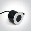 6,5W LED įleidžiamas šviestuvas, baltas, 3000K, 10107H/W/W