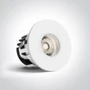 6,5W LED įleidžiamas šviestuvas, baltas, 3000/3500/4000K, dimeriuojamas, 10107PA/W/V