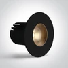 6,5W LED įleidžiamas šviestuvas, juodas, 3000/3500/4000K, dimeriuojamas, 10107HA/B/V