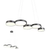 65W LED pakabinamas šviestuvas CRONOS, juodas, 3000K, dimeriuojamas, 01-2544
