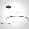 65W LED pakabinamas šviestuvas, juodas, 3000K, 40cm/100cm, dimeriuojamas, 63150A/B/W