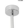 65W LED pakabinamas šviestuvas LASSO 600 SMART, sidabro sp., 3000/4000K