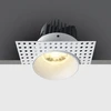 6,5W LED užglaistomas šviestuvas, baltas, 3000K, 10107BT/W/W