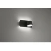 6,6W-19,3W LED sieninis šviestuvas SAM, juodas, 2900K, 4243400