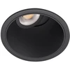 6,7W LED įleidžiamas šviestuvas BUDDY TILT MEDIUM, juodas, 2700-5000K, IP54, 43°, DALI