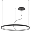 69W LED pakabinamas šviestuvas VERDI, juodas, 4000K, 4224401