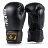 BUSHIDO 6oz bokso pirštinės vaikams – 4Fighter juodos