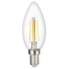 6W filamentinė LED lemputė E14, 4500K, stiklinė
