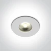6W LED įleidžiamas šviestuvas, 3000K, 10106PF/W