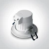 6W LED įleidžiamas šviestuvas, 4000K, 10106P/W/C