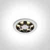 6W LED įleidžiamas šviestuvas, baltas, 3000K, 10106X/W/W