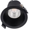 6W LED įleidžiamas šviestuvas PT 09, matinės juodos sp., 4000K, IP44