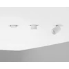6W LED įleidžiamo montavimo ištraukiamas/pakreipiamas šviestuvas PAW, baltas, 3000K, 50˚