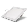 6W LED įmontuojama panelė, kvadratinė, su maitinimo šaltiniu, (3000K) šiltai balta