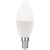 6W LED lemputė, balta, E14, 2700K, dimeriuojama
