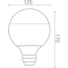 6W LED lemputė, E27, 2700K, ACB62504