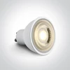 6W LED lemputė, GU10, 3000K, 60°, dimeriuojama, 7306DGD/W
