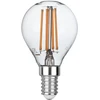 6W LED lemputė, skaidri, E14, 6500K