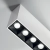 6W LED lubinis šviestuvas LIKA, juodas, 3000K, 369877
