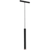 6W LED pakabinamas šviestuvas BCN 30 į magnetines sistemas NEXIA, juodas, 3000K, 15˚, 350mm