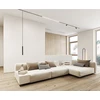 6W LED pakabinamas šviestuvas BCN 30 į magnetines sistemas NEXIA, juodas, 3000K, 15˚, 350mm