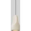 6W LED pakabinamas šviestuvas PARGA CERAMIC 1, juodas, 2700K, dimeriuojamas