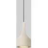 6W LED pakabinamas šviestuvas PARGA CERAMIC 1, juodas, 2700K, dimeriuojamas