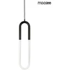 6W LED pakabinamas šviestuvas PUZO S, juodas, 3000K