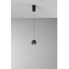 6W LED pakabinamas šviestuvas YOYO, juodas, 3000K