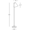 6W LED pastatomas lauko šviestuvas, grafito sp., 3000K, E283