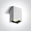 6W LED paviršinis šviestuvas, baltas, 3000K, 12106B/W/W