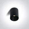 6W LED paviršinis šviestuvas, juodas, 3000/3500/4000K, 12106E/B/V