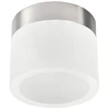 Lubinis šviestuvas 6W LED paviršinis šviestuvas NAIDA, chromo sp., 3000/4000K, IP44, 01-3358