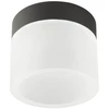 Lubinis šviestuvas 6W LED paviršinis šviestuvas NAIDA, juodas, 3000/4000K, IP44, 01-3359