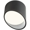 Lubinis šviestuvas 6W LED paviršinis šviestuvas UTO, matinės juodos sp., 3000K, 01-1626