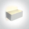 6W LED sieninis šviestuvas, baltas, 3000K, 67466B/W/W