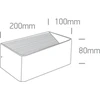 6W LED sieninis šviestuvas, baltas, 3000K, 67466B/W/W