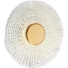 6W LED sieninis šviestuvas REEF, matinės aukso sp., 3500K