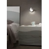6W LED sieninis šviestuvas SHAKER, juodas, 3000K, 01-1739