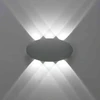 6W LED sieninis šviestuvas SMOOTH, tamsiai pilkas, 3000K, 4285100