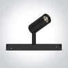 6W LED šviestuvas į magnetines sistemas MINI/MIDI/MAXI/P&P, juodas, 3000/4000K, 48V, 38°, DALI, 42108L/B/V
