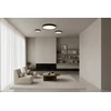 70W LED lubinis šviestuvas MINSK, juodas, 2700/3000/4000K, dimeriuojamas, P3758372NDT