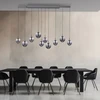 70W LED pakabinamas šviestuvas E-INFINITY, pilkos sp., 2200-5000K, dimeriuojamas, reguliuojamo ilgio