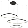 70W LED pakabinamas šviestuvas LORENZO, juodas, 3000/4000/6000K, dimeriuojamas, 4319400