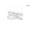 70W LED pakabinamas šviestuvas WAVE, chromo sp., 3000K, 75cm
