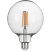 7,2W LED lemputė, skaidri, E27, 3000K