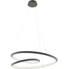 72W LED pakabinamas šviestuvas STORM, juodas, 3000/4000/6000K, dimeriuojamas, 01-3381