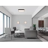 74W LED lubinis šviestuvas OPORTO, juodas, 2700/3000K, dimeriuojamas, P3973170NDP