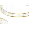 74W LED pakabinamas šviestuvas LIBERTY 3A, aukso sp., 3000K